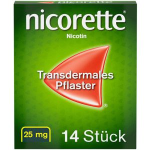 Nicorette Tx Pflaster 25 mg 14 St 14 St Raucherentwöhnung Nikotinabhängigkeit Rauchverlangen - lindert Entzugserscheinungen